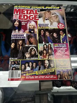 Metal Edge Magazine January 1992 Volume 36 No. 7 • $8.50