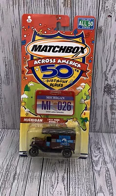 Matchbox Across America 50th Birthday Series 1921 Ford Model T Diecast Car New • $12.79