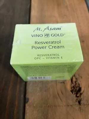 M.Asam Vino Gold Resveratrol Power Face Cream NIB 1.69 Oz • $29.99