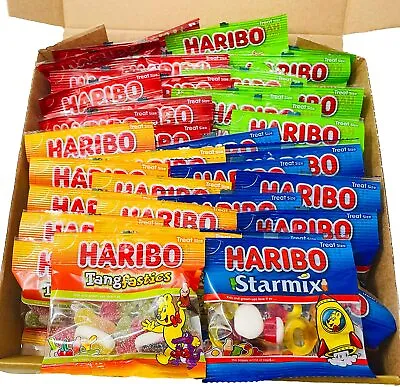 Haribo Sweet Box 40 Treat Bags Multipack Gift Hamper For Kids Birthday Party  • £12.95