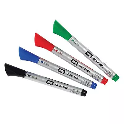 Quartet Premium Glass Board Dry-Erase Markers Fine Tip Assorted Colors 4 Pack • $9