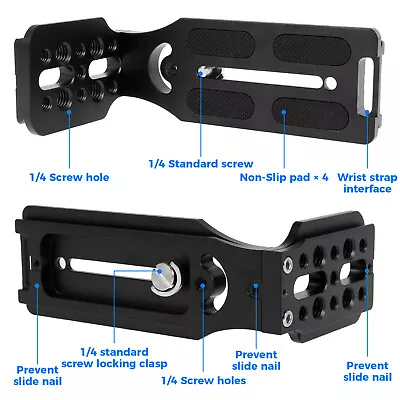 Camera L Bracket Universal DSLR Camera L Plate For Vertical And Horizontal FiPzb • $21.49