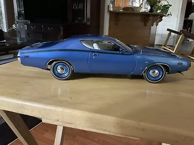 Authenics 1971 Dodge Charger Super Bee  Diecast B5 Blue • $49