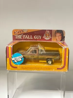 Vintage 1982 Ertl Diecast THE FALL GUY Motorized Pull Back Pickup Truck 1:43 Sca • $395