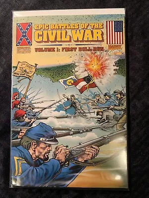 Epic Battles Of The Civil War Historical Comics Marvel Volume 1 • $4.99