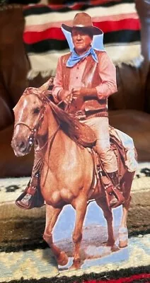 John Wayne  The War Wagon  Western Movie Tabletop Display Standee 10  Tall • $11.99