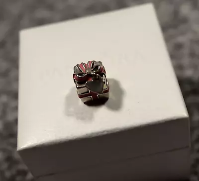 Pandora 'All Wrapped Up' Pink Parcel Gift Present Charm S925 ALE #791132EN24 • £21