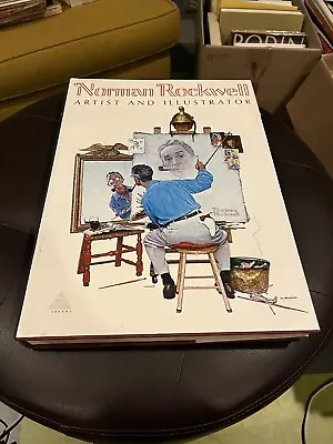 Huge Book... Norman Rockwell: Artist And Illustrator 1970 With Prints/posters • $38.57