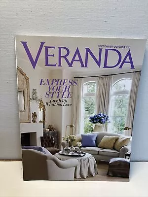 Veranda Magazine September-October 2012 • $11.99