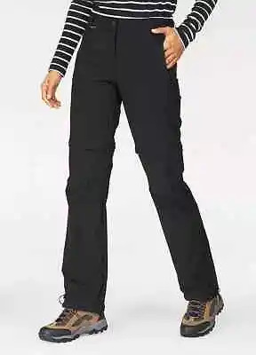 £14.39 • Buy Polarino Size 12 Trekking Walking Black Trousers NEW