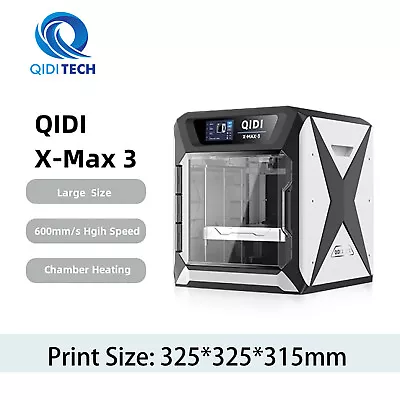 QIDI MAX3 3D PrinterAll-Around Large Size 3D Printers600mm/s Fast PrintHigh • $1299