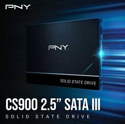 $37.95 • Buy PNY CS900 2.5in SATA3 SSD 120GB/240GB/480GB/500GB/2TB/4TB - 3 Year Warranty