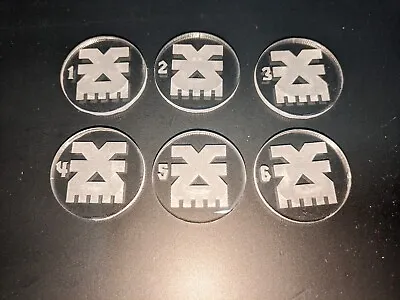 6 X Warhammer 40k Objective Markers 40mm - Khorne • £4.50