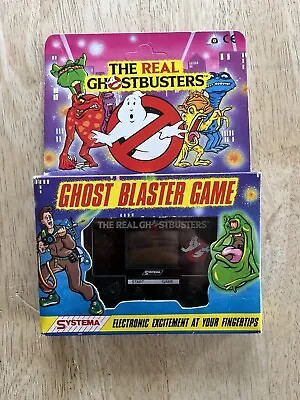 SystemA The Real Ghostbusters 1988 Vintage LCD Handheld Game In ORIGINAL BOX!!!! • £350