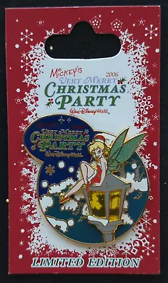Disney Mickeys Very Merry Christmas Party 2006 Tinker Bell Pin LE 2000 PP51003 • $22.33
