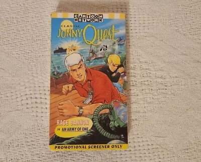 Jonny Quest - An Army Of One (1964) - (vhs 1995) - Promotion  Screener Copy • $15