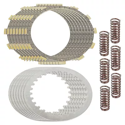 Clutch Friction Steel Plates And Springs For Yamaha Sr500 Tt500 XT500 1976-1981 • $43.85