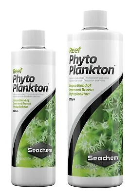 Seachem Reef Phytoplankton Marine Invertebrate Growth Food Blend Protein Vitamin • £19.99