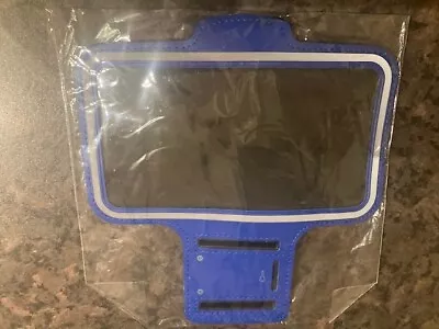 Phone Armband Cover Running Arm Holder Case Blue Brand New • £4.80
