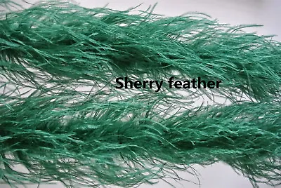 £62.40 • Buy Ostrich Feather Boa 5 Ply Ones Deep Green Color