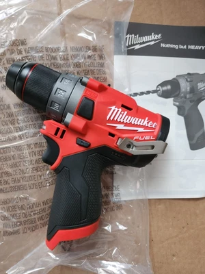 £92 • Buy Milwaukee M12 Fdd 12v Fuel Brushless Sub Compact Drill Driver Body Only