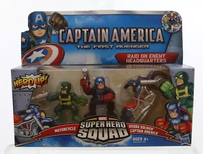 Marvel’s Super Hero Squad Captain America Raid On Enemy Headquarters CIP • $17.95