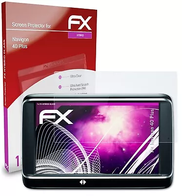 AtFoliX Glass Protector For Navigon 40 Plus 9H Hybrid-Glass • £10.69