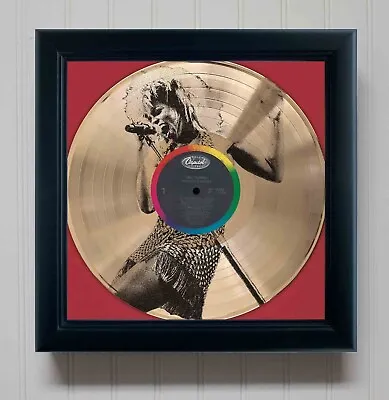 Tina Turner Private Dancer Gold Record Etched LP Shadowbox Display • $124.95