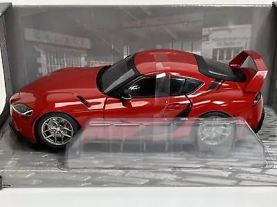 Toyota GR Supra Streetfighter Prominance Red 2023 1:18 Scale Solido 1809001 • $87.38