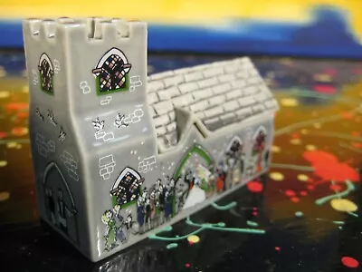 St. Lawrence Church Wade Whimsey-iin-the-Vale Miniature Porcelain House England • $52.97