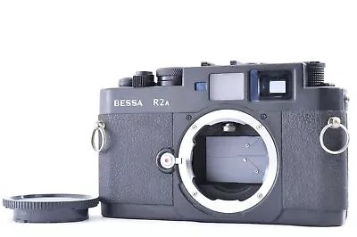  Near Mint  Voightlander BESSA R2A Black Rangefinder Film Camera Body From Japan • $1094.19