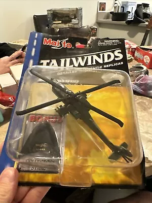 1999 Maisto Series 3 Tailwinds Ah-64a Military Helicopter #15061 • $18