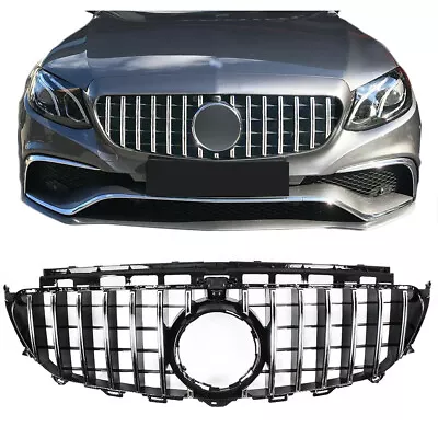 GT Front Grille Bumper For Mercedes Benz W213 E300 E400 Sedan 2017 2018 2019 • $67.99