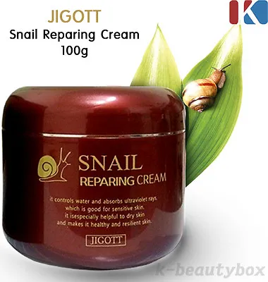 MIZON All In One Snail Repair Cream 75ml JIGOTT Snail Reparing Cream 100g • $14.96