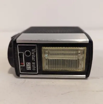 Vivitar Auto 252 Sync Flash Vintage Film Camera Flash Untested For Parts • $5