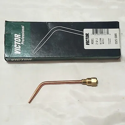 Victor 2-W-J Welding Brazing Torch Tip J28 J27 J100C SKH-7A 71 0325-0085 • $54.50