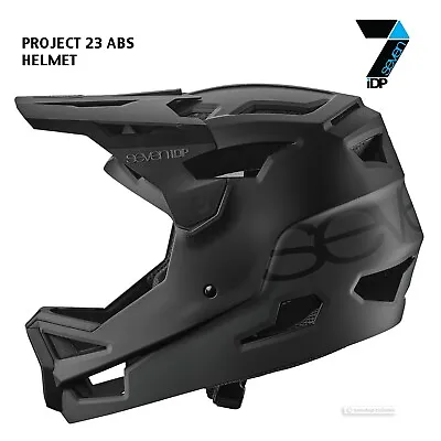 7iDP PROJECT 23 ABS Full Face MTB Mountain Bike Helmet : BLACK • $159.95