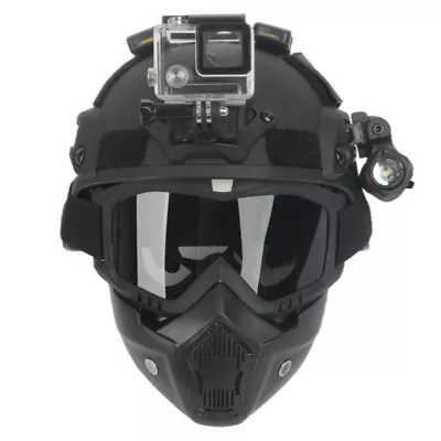 Tactical Airsoft MICH Helmet Antifog Mask Full Face Mask Military Combat Outdoor • $53.36