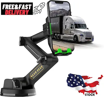 Truck Phone Holder Mount Heavy Duty Truck Dashboard Windshield Long Anti-Shake • $21.99