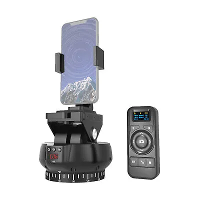  YT1200 Motorized Pan Tilt Head 2- Panoramic Head 360° Rotation M1O2 • $73.39