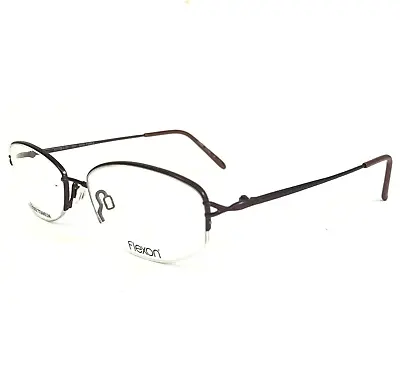 Flexon By Marchon Eyeglasses Frames 635 SOFT SATIN PURPLE Oval 53-18-135 • $84.99