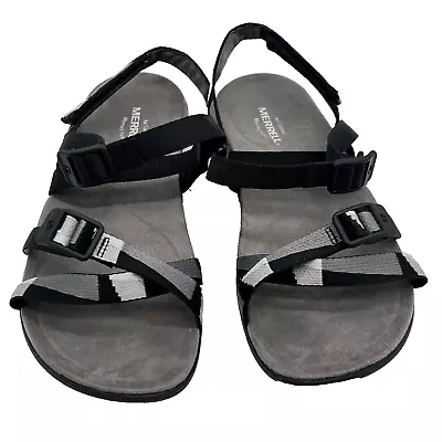 Merrell Womens Size 9M Black District 3 Backstrap Sandals • $49.99