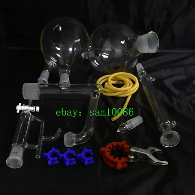 Essential Oil Steam Distillation KitLab Distillation ApparaAll Glassware Clamp • $175