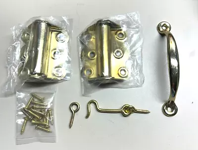 BRAINERD Screen Door Hinge  Hook  Handle & Hardware Set / Kit • $10.50