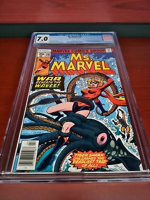 Ms. Marvel #16 1978 1st Cameo Appearance Of Mystique CGC 7.0 GRADED • $69.99