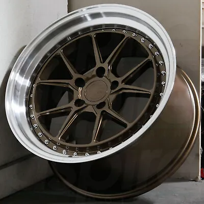 19x9.5 Bronze Wheels Aodhan DS08 DS8 5x114.3 30 (Set Of 4)  73.1 • $1007.10