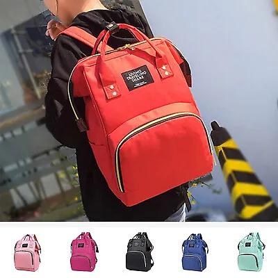 £6.69 • Buy Baby Diaper Nappy Mummy Changing Bag Backpack Set Multi-Function Bag Uk