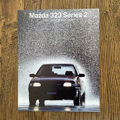 1987 Mazda 323 Deluxe Turbo Ss Rare Bf Australia Brochure • $19.30