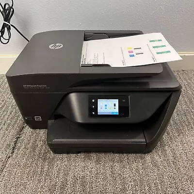 HP OfficeJet Pro 6968 All-in-One Inkjet Printer Wireless With Some Toner • $80