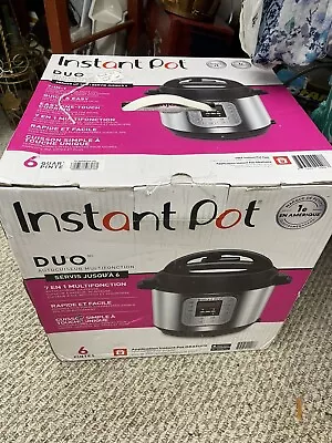 Instant Pot Duo 6-quart 7-in-1 Pressure Slow Cooker • $70